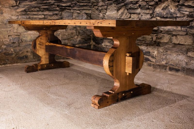 Vintage Finds That Show Kansas Furniture Trends Never Go Out Of Style - Decor Hint Rustic Oak Farmhouse Tables