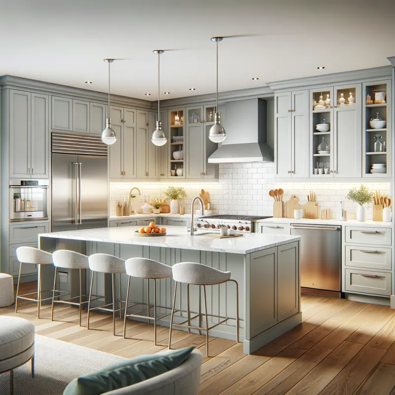 Kitchen overhauls with high-end finishes