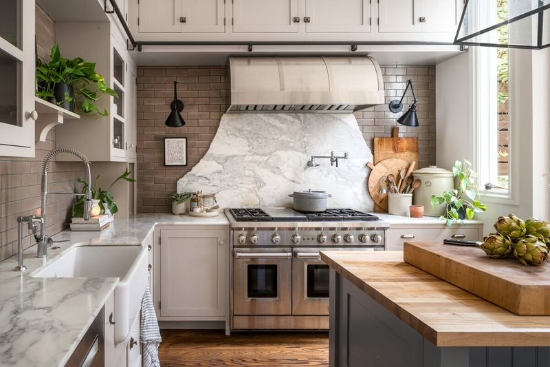 Statement Backsplash That Whispers Rather Than Shouts