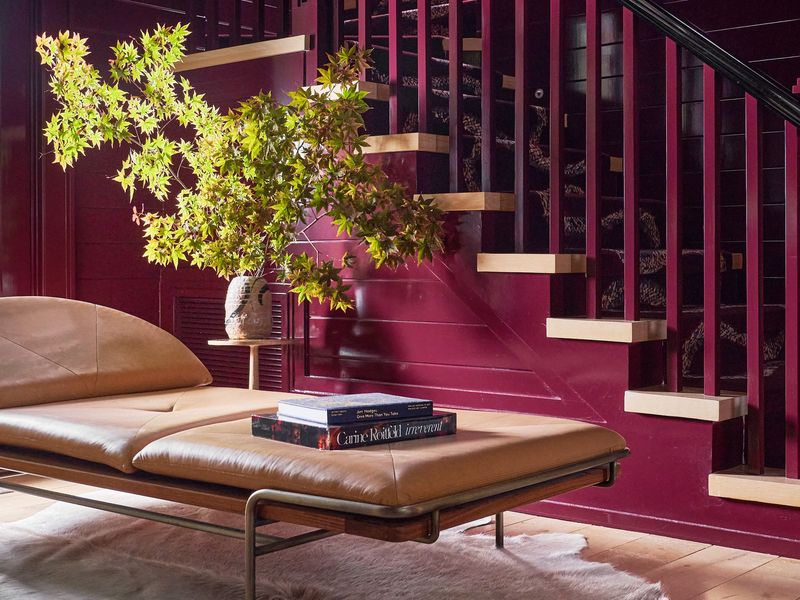 Illinois Designers Warn: These 10 Couch Colors Feel Stale - Swap For These 10 - Decor Hint Burgundy Burnout