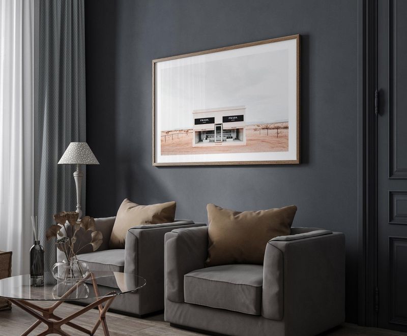 Minimal Wall Art with Desert Landscape Themes