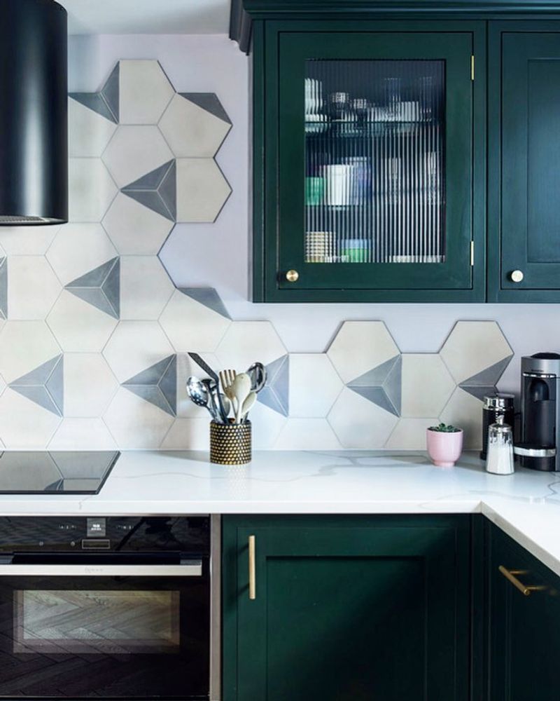 16 Hot Home Trends Predicted To Fade And 5 That May Age Poorly Even Sooner - Decor Hint Geometric Tile Patterns