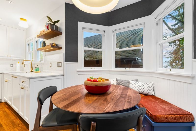 13 Standout Details From A Bold Kitchen Remodel In Seattle - Decor Hint Wood-Panelled Seating