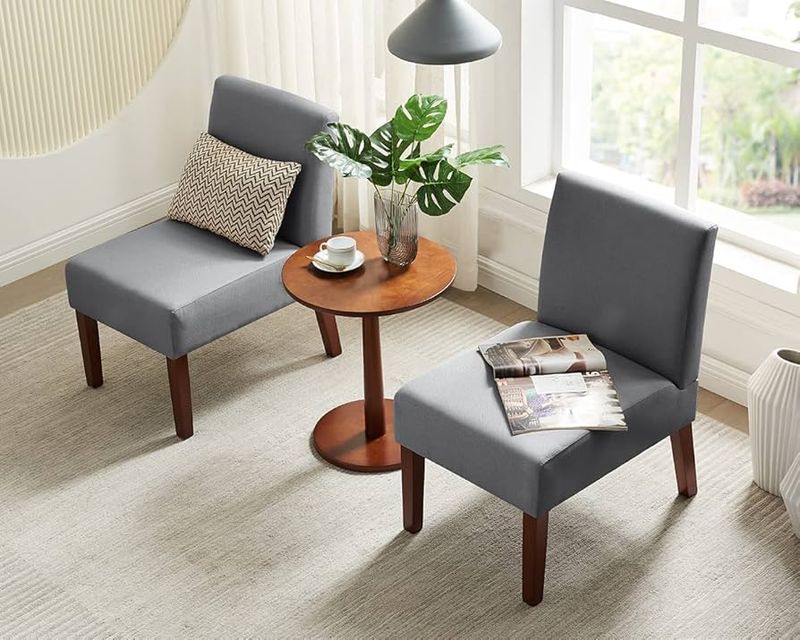16 Essential Tips For Small Living Room Furnishing - Decor Hint Choose Armless Chairs