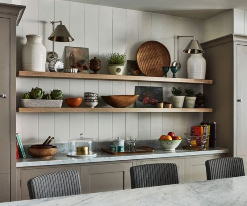How To Upgrade Your Kansas Kitchen: 9 Things That Bring It Down (And 10 That Lift It Up) - Decor Hint Overcrowded Open Shelving