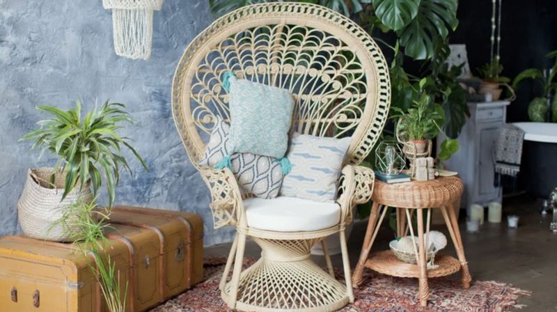 20 Retro Finds That Are Back In Style For Today's Homes - Decor Hint Wicker Peacock Chairs