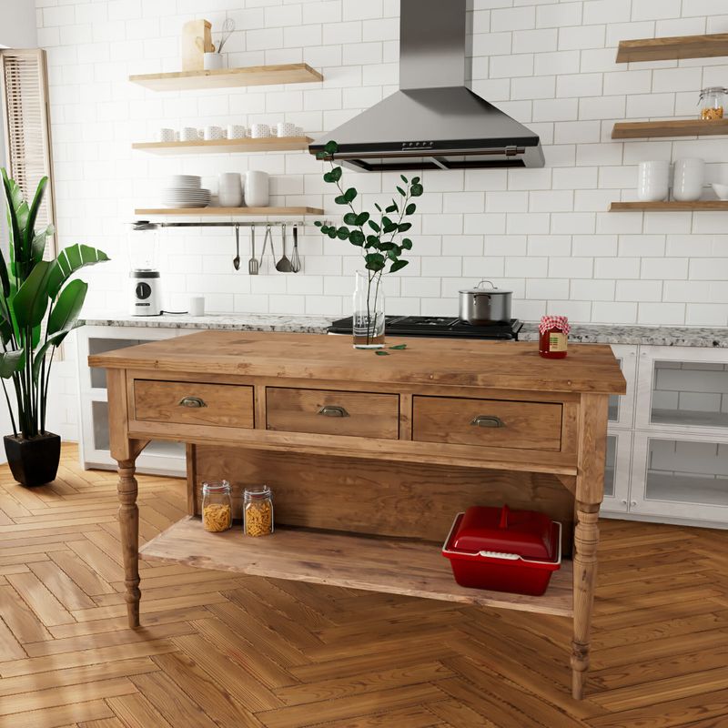 11 Country-Inspired Trends That Are Replacing Farmhouse Kitchens And 5 We Don't Wanna See In Their Place - Decor Hint Freestanding Furniture-Style Islands