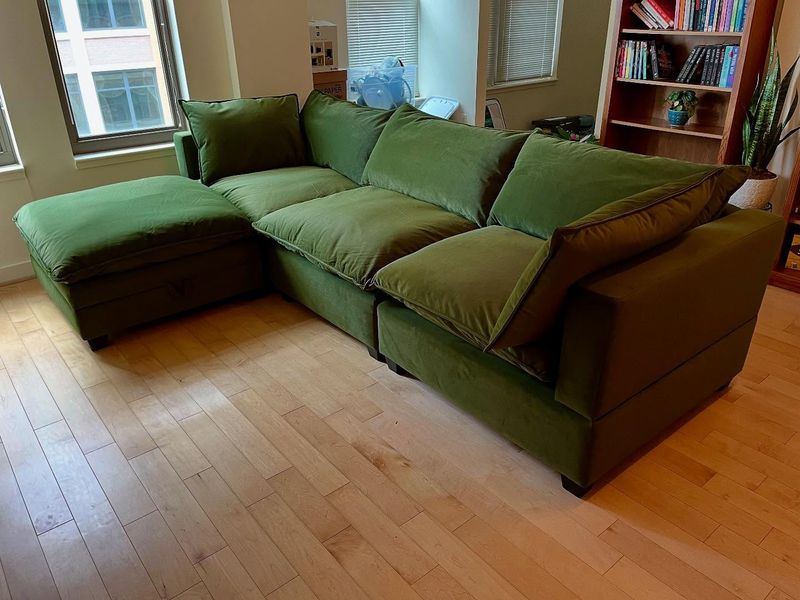 Avoid The Drab! 8 Couch Colors That Clash With Maine Style (And Better Ones To Try) - Decor Hint Olive Green: The Muddy Waters