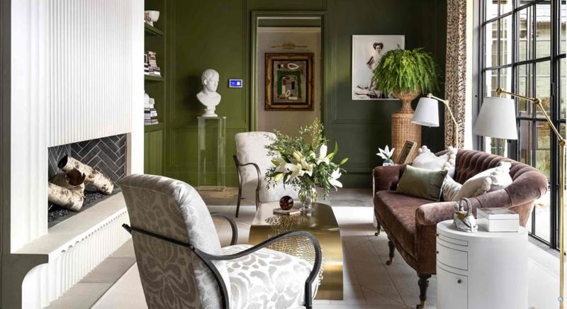 17 Colors You Should Never Pair With White, According To Interior Designers - Decor Hint Forest Green