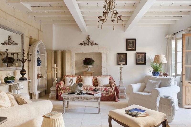 Designers Swear By These 19 French Country Living Room Tricks - Decor Hint Choosing Soft, Muted Color Palettes
