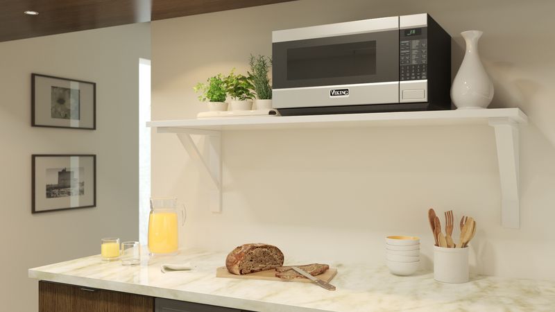 8 Things That Make Your Kitchen Look Cheap, Plus 8 That Elevate It - Decor Hint Exposed Microwave