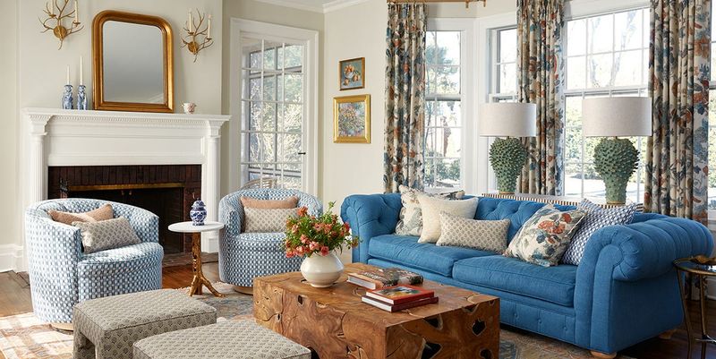 8 Outdated Couch Colors Ruining Your Pennsylvania Living Room, And 8 Fresh Picks To Revive It - Decor Hint Indigo Blue: The Heritage Revivalist