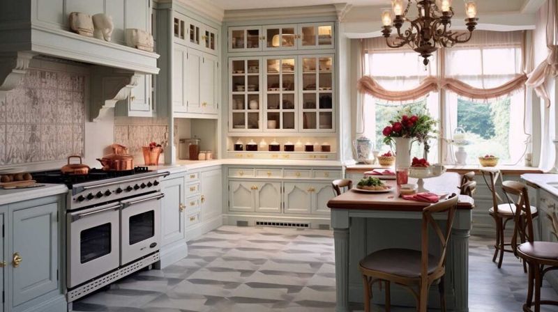 25 French Country Kitchens Designs To Inspire Your Space - Decor Hint Vintage-Style Appliances
