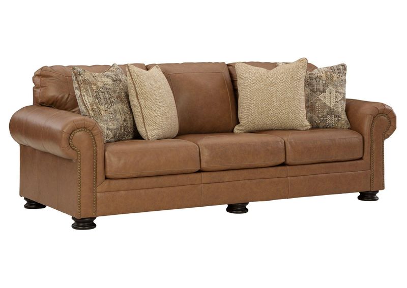 New Mexico Living Rooms Called, They Want These Couch Colors Retired (And These 8 Instead) - Decor Hint Caramel Leather: The Aging Beauty