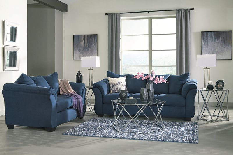 9 Sofa Colors That Should Be Updated In Oklahoma City Homes And Their Timeless Replacements - Decor Hint Beige Microfiber – Deep Navy