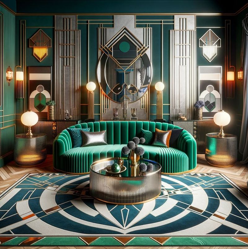 10 Eclectic Decor Tips I'm Stealing From This Stunning "Gatsby House" - Decor Hint Mix metallic finishes for a luxe vibe