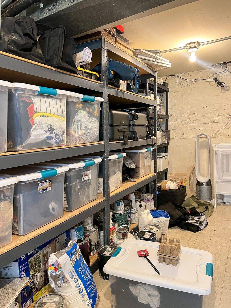 Mismatched Storage Bins (Messy Mistake)