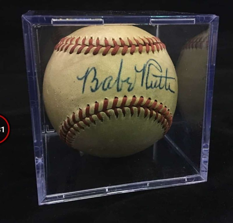 Your Old Stuff Might Be A Goldmine These 10 Antiques Are Climbing Fast - Decor Hint Signed sports memorabilia