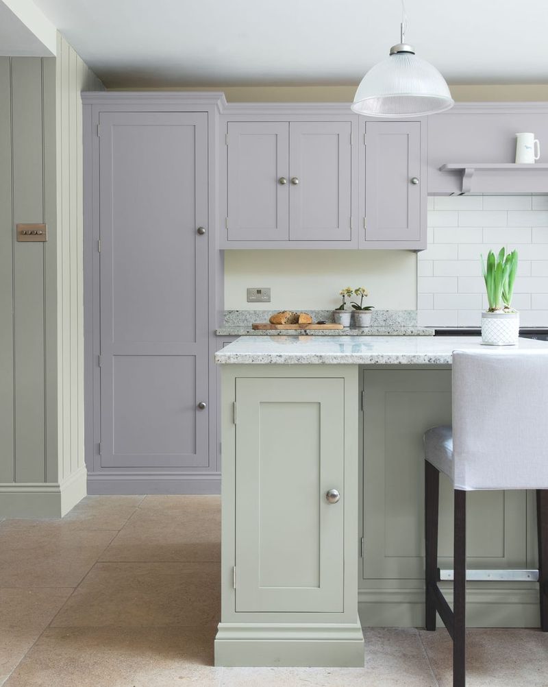 18 Examples Of The English Kitchen Style That's Replacing The Modern Farmhouse - Decor Hint Soft Pastel Colors