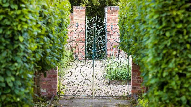 Restored Wrought Iron Garden Gates And Furniture Forging Ahead