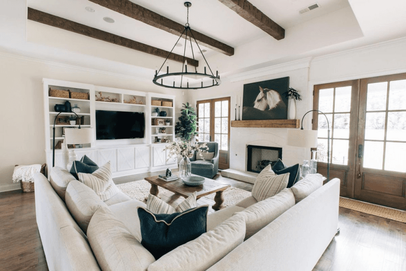 10 Unique Alternative Ideas To Try Instead Of Cornicing - Decor Hint Wooden Ceiling Beams