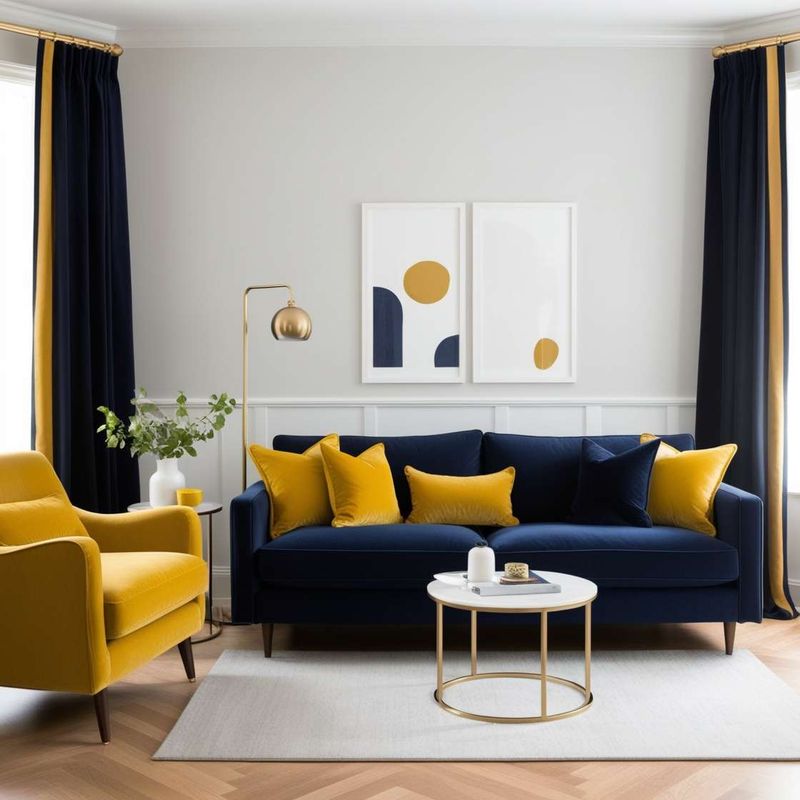 8 Velvet Sofa Styling Secrets From Interior Designers - Decor Hint Bold Color Contrasts