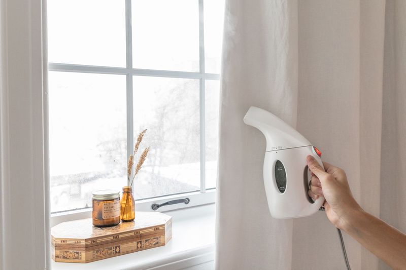 How To Fake A Deep Clean 10 Visual Tricks And 7 Spotless Secrets That Impress Guests - Decor Hint Steam Curtains and Pillows (Spotless Secret)