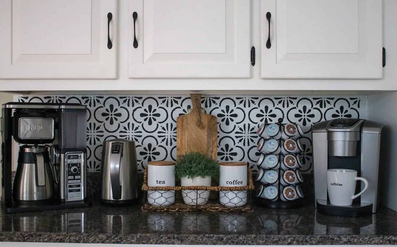 30 Smart Home Decorating Ideas That Cost Almost Nothing - Decor Hint Painted Tile Backsplash