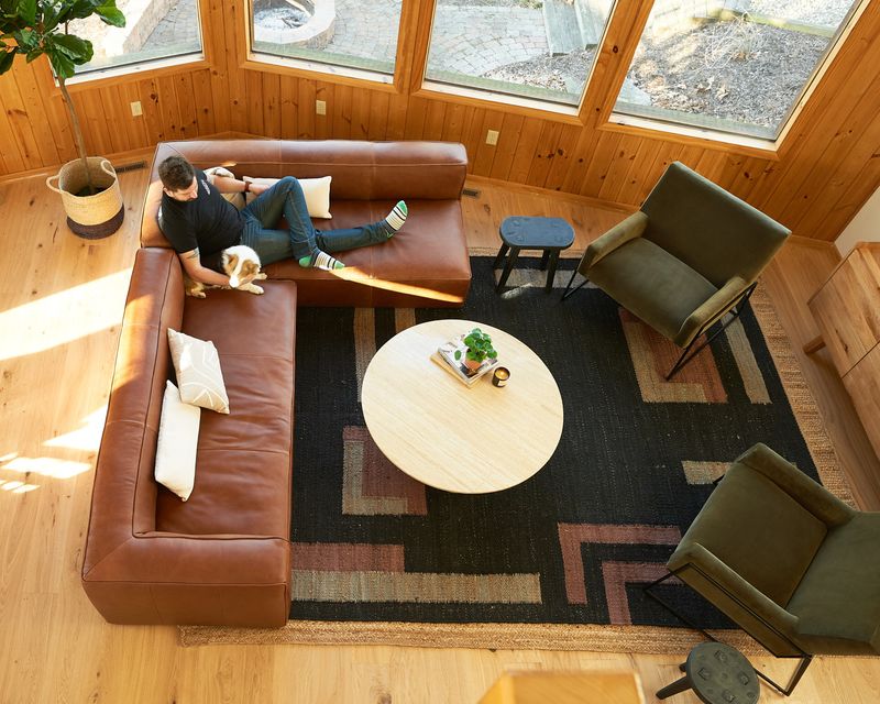 17 Furniture Arrangements That Make Any Room Look Larger - Decor Hint Choose Low-Profile Furniture
