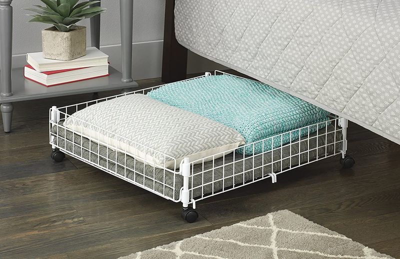 9 Things To Get Rid Of In Your Bedroom, According To Professional Organizers - Decor Hint Under-Bed Jumble