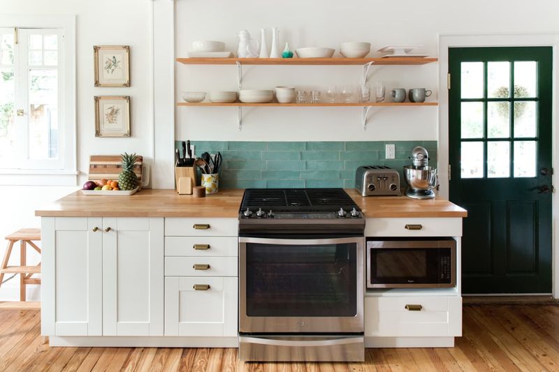 Open Kitchen Shelving
