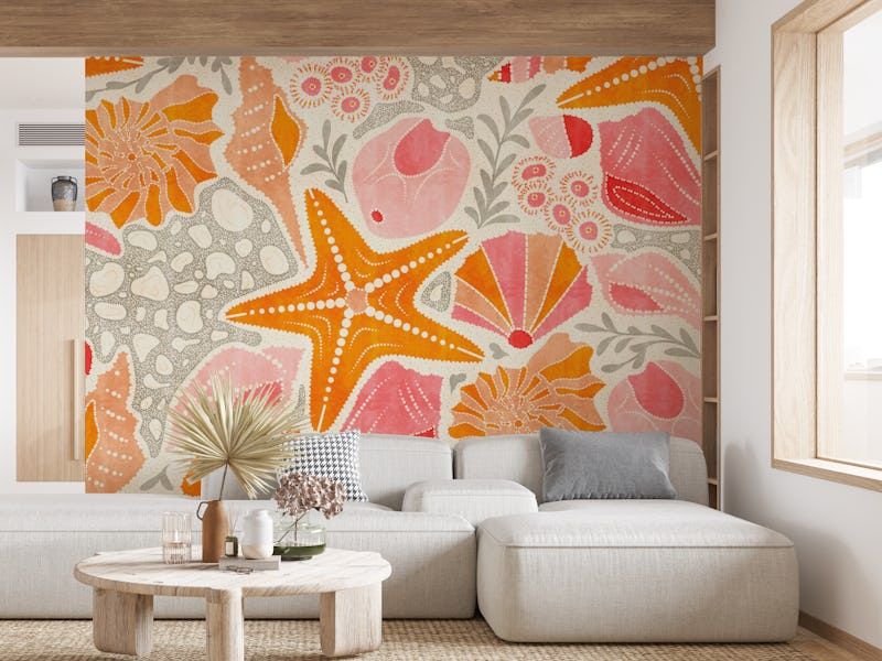 12 Coastal Decor Ideas In Oceanside Homes Getting Popular Again And 3 That Always Look Right - Decor Hint Shell And Coral Motifs