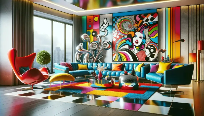 Retro Is Back: 5 Styles That Changed Our Homes - Decor Hint Pop Art Playfulness