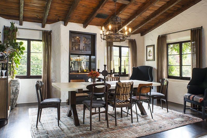 19 Interior Trends That Are Making Antique Collecting Cool Again - Decor Hint Mixed-Era Dining Sets