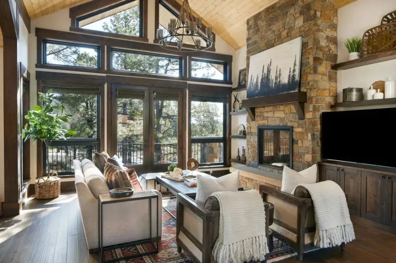 8 Modern Mountain Vibes That Elevate Colorado Interiors - Decor Hint Lighting And Fixtures With Mountain Flair
