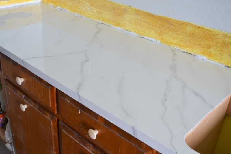 7 HGTV Renovation Hacks That Might Not Hold Up, And 5 Others To Think Twice About - Decor Hint DIY Marble Countertop Kits