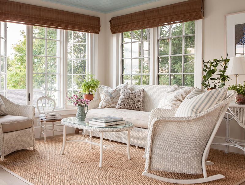 4 Southern-Chic Touches In Cary Homes That Are Trending Again (Plus 2 That Never Faded) - Decor Hint Wicker And Rattan Furniture