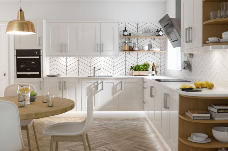8 Kitchen Layouts That Work Wonders In Alabama Farmhouses - Decor Hint L-Shaped With Breakfast Nook