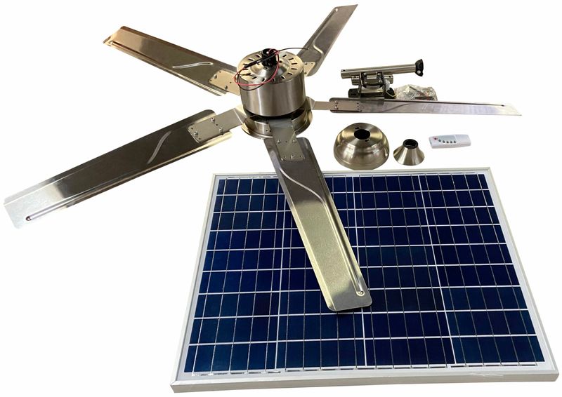 Budget-Friendly Renovation Projects Loved In Arizona - Decor Hint Solar-Powered Ceiling Fans