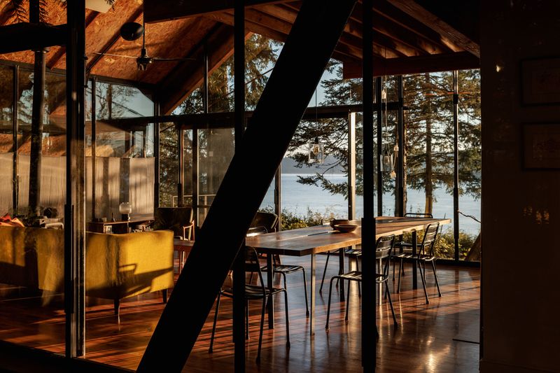 12 Of The Best Mountain-Style House Plans Combining Rustic And Contemporary Design - Decor Hint Glass-Walled Retreat