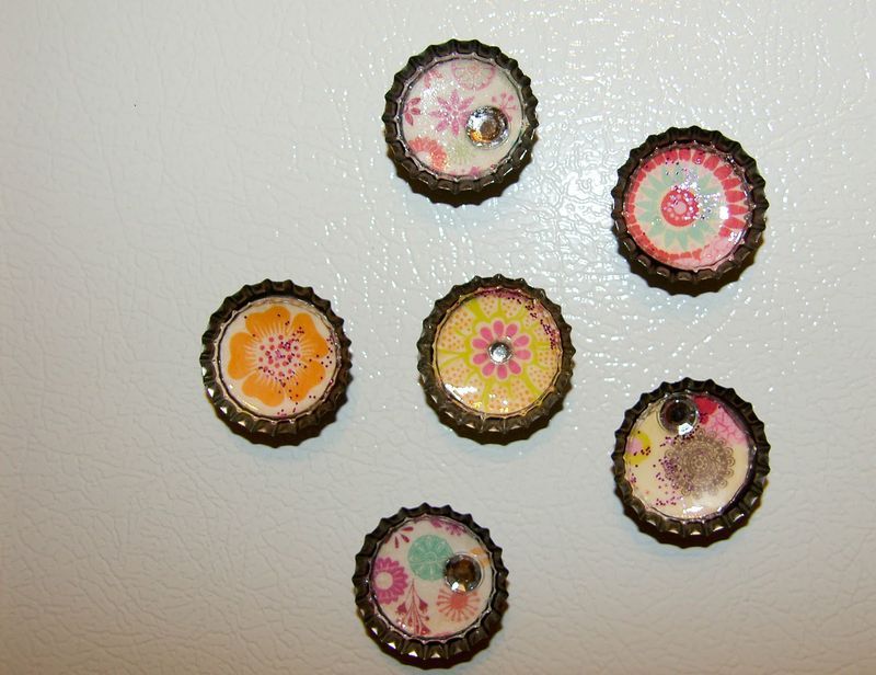27 Quick, Easy Upcycling Hacks Anyone Can Do - Decor Hint Bottle Cap Magnets