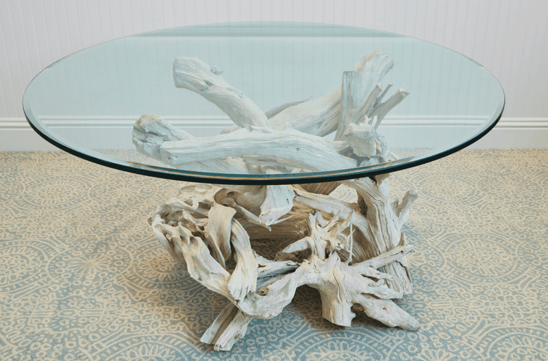 Florida Coastal Furniture Ideas To Bring The Beach Home - Decor Hint Driftwood Accent Tables