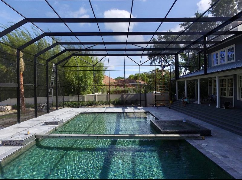 Florida Homeowners Keep Using These 7 Patio Ideas And It Just Works - Decor Hint Hurricane-Rated Screen Enclosures