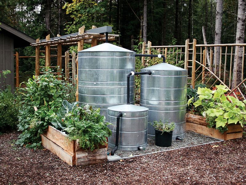 Desert Style Inside And Out: 10 Smart Ideas For Utah Yards And Entryways - Decor Hint Rainwater Harvesting Systems