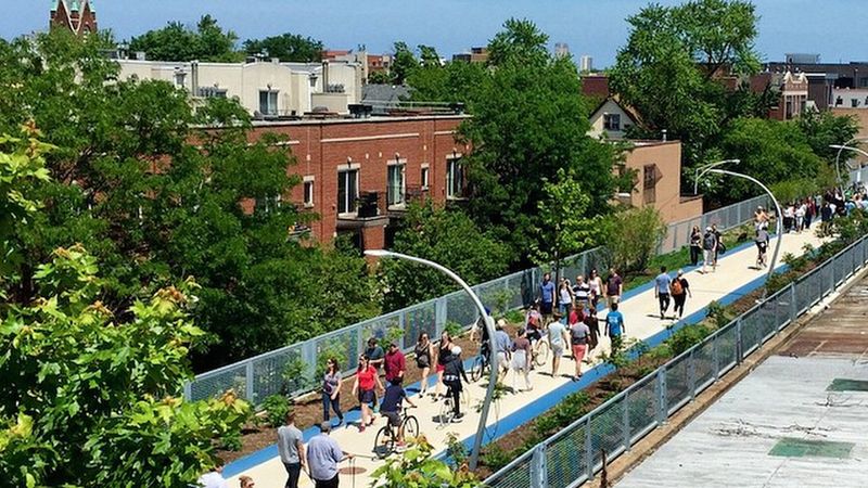 12 Outdoor Living Spots Common Throughout Chicago Neighborhoods - Decor Hint The 606 Trail Overlooks