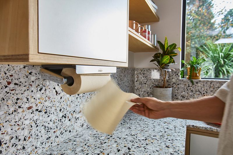 16 Items That Make Your Kitchen Look Cheap, According To Professionals (Plus 8 To Get Rid Of ASAP) - Decor Hint Visible Paper Towel Rolls