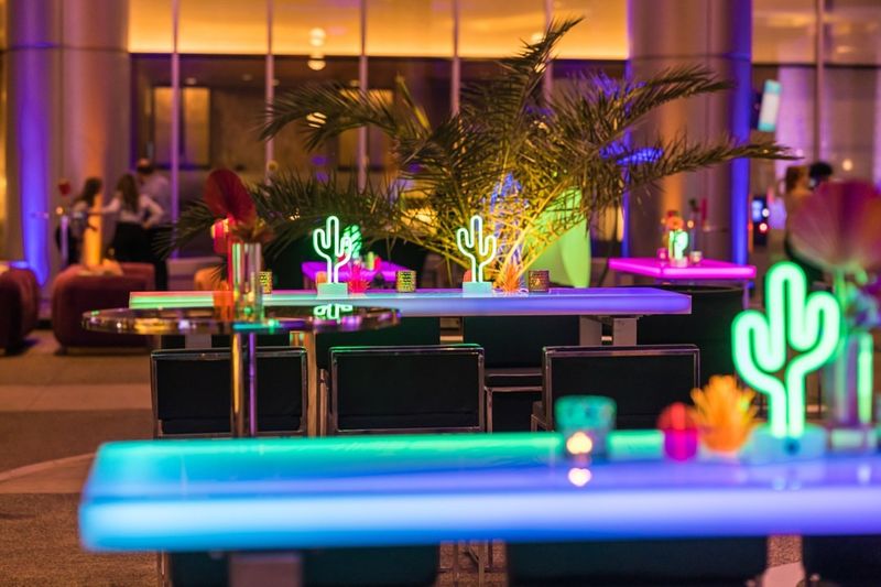 Bold Color-Pop Patios