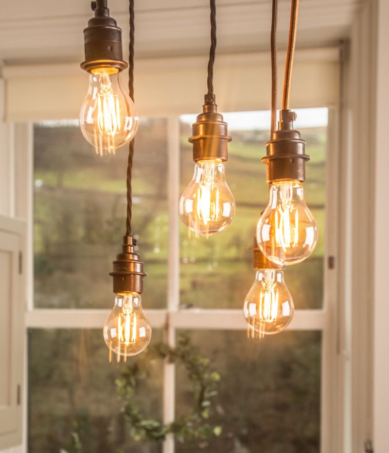 This Studio Cabin Is Small But Stunning 13 Features That Add Major Charm - Decor Hint Vintage Light Fixtures