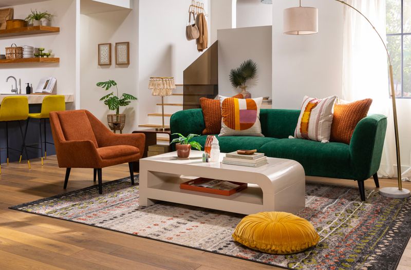 2025 Living Room Trends: 8 Big Ideas To Try This Year - Decor Hint Nostalgic Futurism: Retro Meets Robot