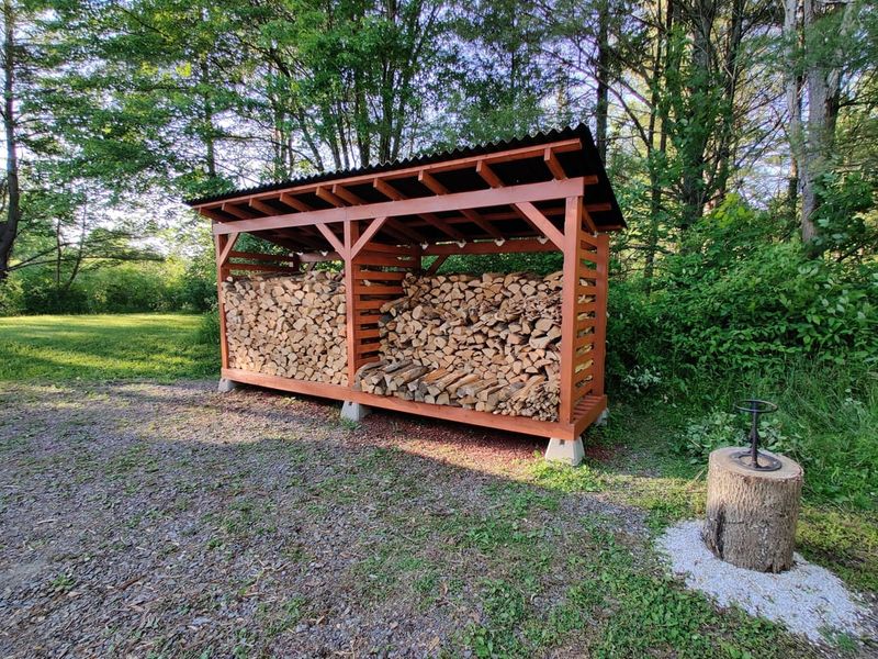 DIY The Ohio Way: 11 Weekend Projects To Tackle At Home - Decor Hint Build A Firewood Storage Rack